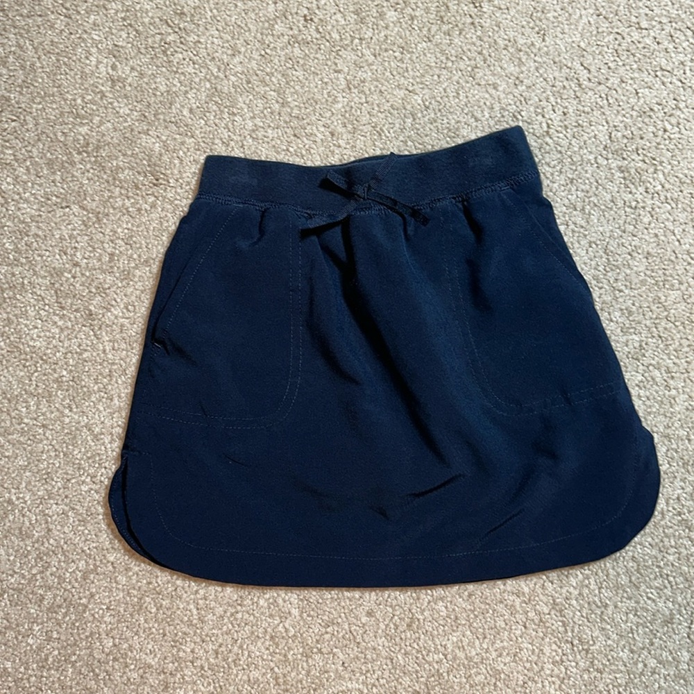 Girls IZOD Navy Skort